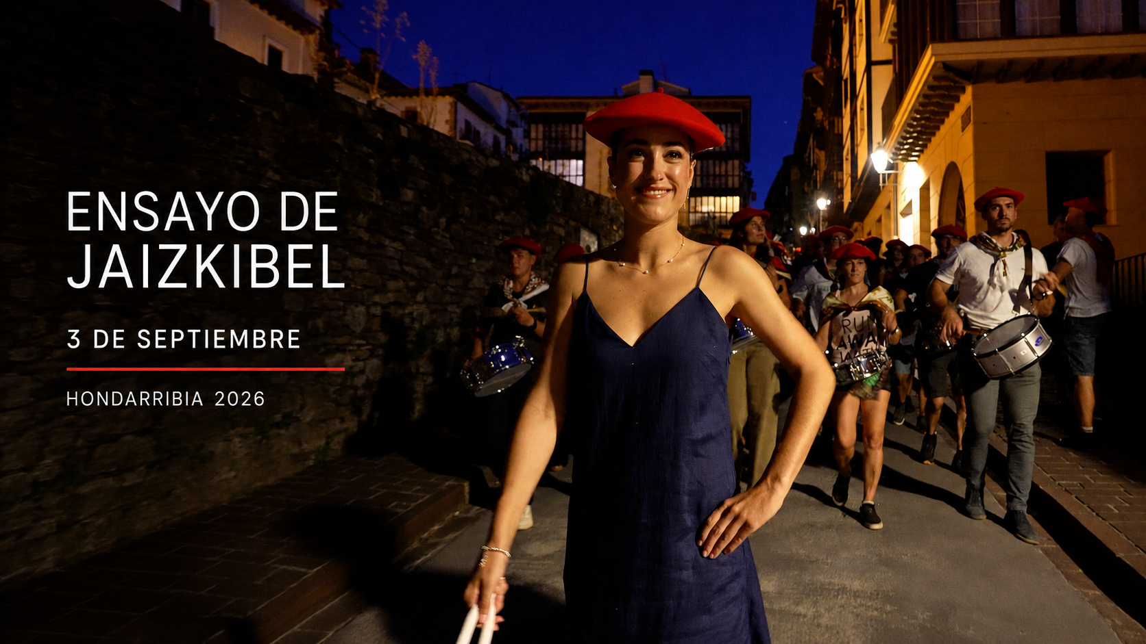 Ensayo Jaizkibel 3 de septiembre (Hondarribia 2026)