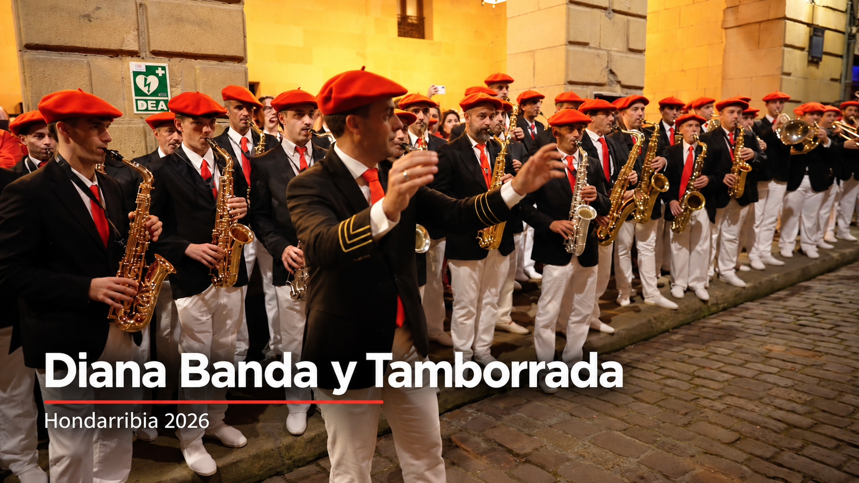 Diana de la Banda y Tamborrada Hondarribia 2026