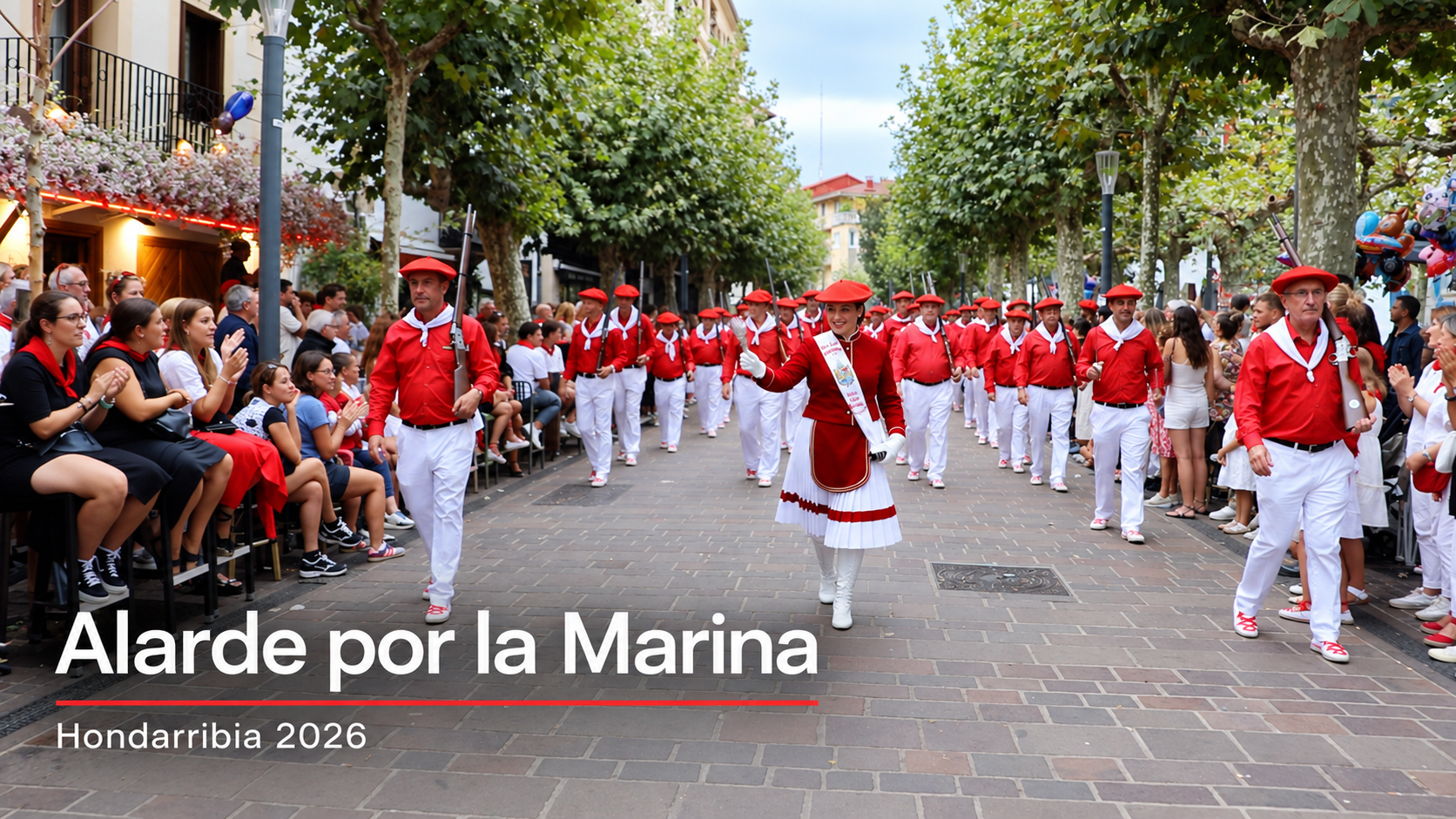 Alarde por la Marina de Hondarribia 2026