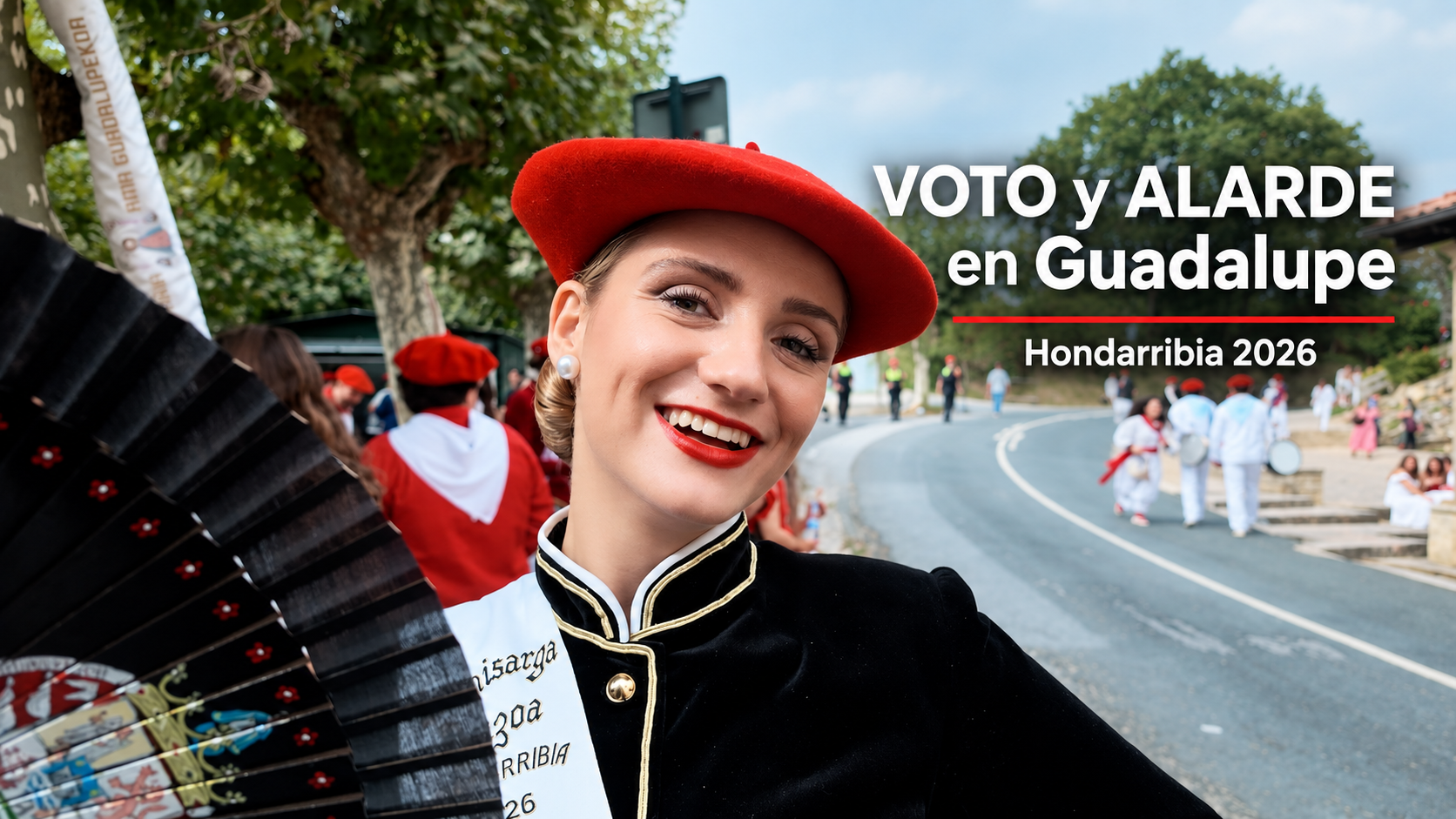Voto a la Virgen de Guadalupe y Alarde en Guadalupe 2026 Hondarribia