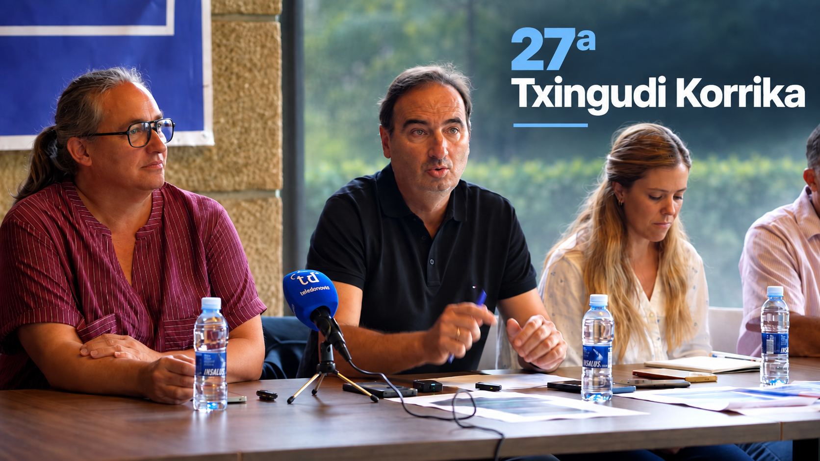 Presentada la 27ª Txingudi Korrika en el restaurante Sutan de Hondarribia